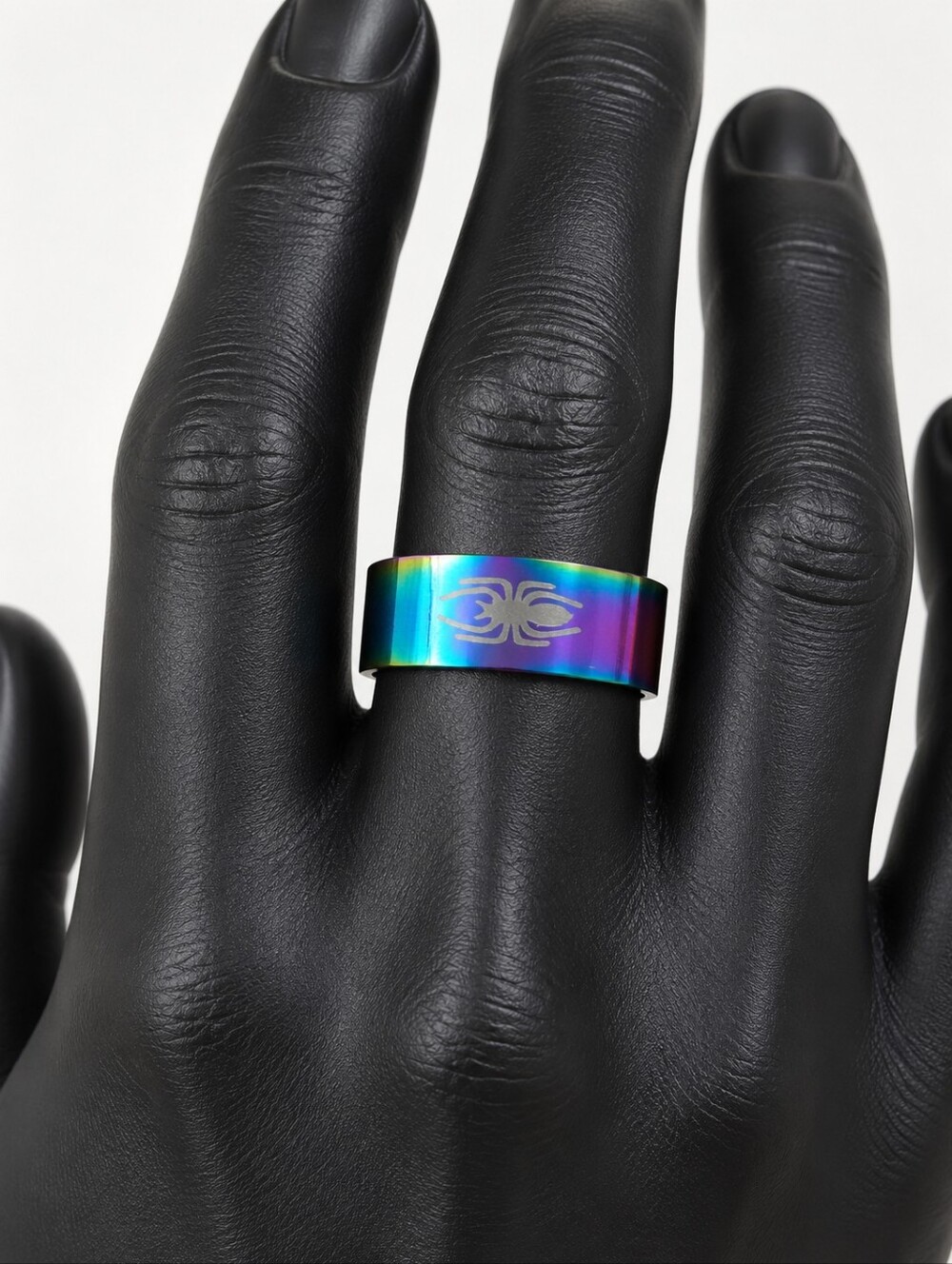 Mens Stainless Steel Ring 11.5 Band